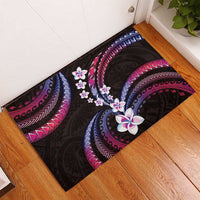 Hawaii Plumeria Rubber Doormat Sweet Gradient Polynesian Pattern LT01 - Polynesian Pride