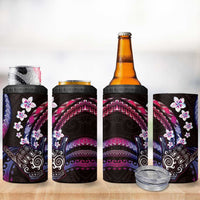 Hawaii Shaka Sign 4 in 1 Can Cooler Tumbler Fantastic Frangipani Sweet Vibes