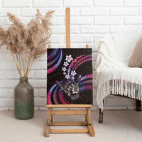 Hawaii Shaka Sign Canvas Wall Art Fantastic Frangipani Sweet Vibes LT01 - Polynesian Pride