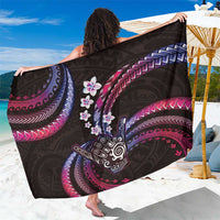 Hawaii Shaka Sign Sarong Fantastic Frangipani Sweet Vibes