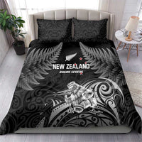 New Zealand 2024 Rugby Bedding Set Silver Fern Aotearoa Kiwi LT01 - Polynesian Pride