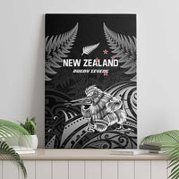 New Zealand 2024 Rugby Canvas Wall Art Silver Fern Aotearoa Kiwi LT01 - Polynesian Pride