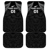 New Zealand 2024 Rugby Car Mats Silver Fern Aotearoa Kiwi LT01 - Polynesian Pride
