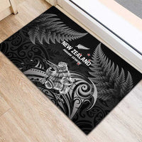 New Zealand 2024 Rugby Rubber Doormat Silver Fern Aotearoa Kiwi LT01 - Polynesian Pride
