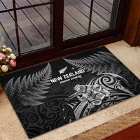 New Zealand 2024 Rugby Rubber Doormat Silver Fern Aotearoa Kiwi LT01 - Polynesian Pride