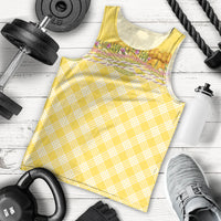 Hawaii Palaka Pikake Lokelani Plumeria Men Tank Top Melemele Coquette Bow