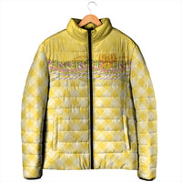 Hawaii Palaka Pikake Lokelani Plumeria Padded Jacket Melemele Coquette Bow