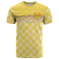 Hawaii Palaka Pikake Lokelani Plumeria T Shirt Melemele Coquette Bow