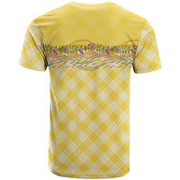 Hawaii Palaka Pikake Lokelani Plumeria T Shirt Melemele Coquette Bow