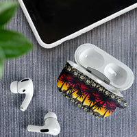 Hawaii Hibiscus Palm Tree Sunset AirPods Case Tropical Style LT01 - Polynesian Pride
