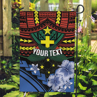 Personalised Vanuatu Tafea Province Garden Flag Unique Tropical Tribal Pattern LT01 Garden Flag Colorful - Polynesian Pride