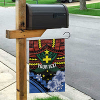 Personalised Vanuatu Tafea Province Garden Flag Unique Tropical Tribal Pattern LT01 - Polynesian Pride