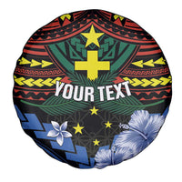 Personalised Vanuatu Tafea Province Spare Tire Cover Unique Tropical Tribal Pattern LT01 - Polynesian Pride