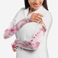 Pink Plumeria Sea Shell Arm Sleeves Starfish Polynesian Pattern LT01 - Polynesian Pride