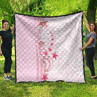 Pink Plumeria Sea Shell Quilt Starfish Polynesian Pattern - Polynesian Pride