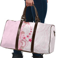 Pink Plumeria Sea Shell Travel Bag Starfish Polynesian Pattern LT01 - Polynesian Pride