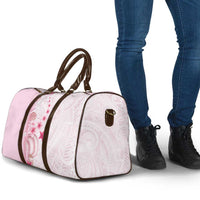 Pink Plumeria Sea Shell Travel Bag Starfish Polynesian Pattern LT01 - Polynesian Pride