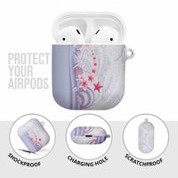 Purple Plumeria Sea Shell AirPods Case Starfish Polynesian Pattern LT01 - Polynesian Pride