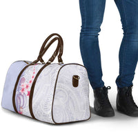 Purple Plumeria Sea Shell Travel Bag Starfish Polynesian Pattern LT01 - Polynesian Pride