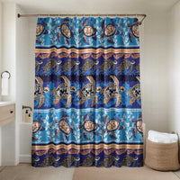 Hawaii Turtles Pattern Special Blue Bathroom Set LT01 Shower Curtain Only Blue - Polynesian Pride