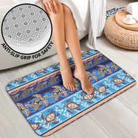 Hawaii Turtles Pattern Special Blue Bathroom Set LT01 - Polynesian Pride