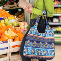 Hawaii Turtles Pattern Special Blue Grocery Bag - Polynesian Pride
