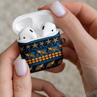 Hawaii Turtles Starfish Unique Pattern AirPods Case LT01 - Polynesian Pride