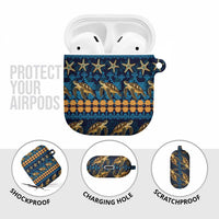 Hawaii Turtles Starfish Unique Pattern AirPods Case LT01 - Polynesian Pride