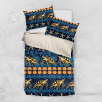 Hawaii Turtles Starfish Unique Pattern Bedding Set - Polynesian Pride
