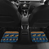 Hawaii Turtles Starfish Unique Pattern Car Mats - Polynesian Pride