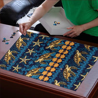 Hawaii Turtles Starfish Unique Pattern Puzzle LT01 - Polynesian Pride