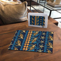 Hawaii Turtles Starfish Unique Pattern Puzzle LT01 - Polynesian Pride