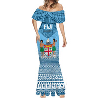 Fiji Rugby Mermaid Dress Fijian Go 2023 World Cup LT01 - Polynesian Pride