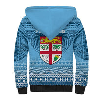 Fiji Rugby Sherpa Hoodie Fijian Go 2023 World Cup LT01 - Polynesian Pride