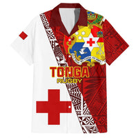 Tonga Rugby Hawaiian Shirt Tongan Go 2023 World Cup LT01 Red - Polynesian Pride