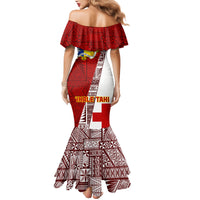 Tonga Rugby Mermaid Dress Tongan Go 2023 World Cup LT01 - Polynesian Pride