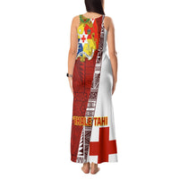 Tonga Rugby Tank Maxi Dress Tongan Go 2023 World Cup LT01 - Polynesian Pride