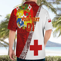 Custom Tonga Rugby Hawaiian Shirt Tongan Go 2023 World Cup LT01 - Polynesian Pride