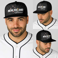 Football New Zealand Baseball Net Cap Aotearoa United Black Version LT01 - Polynesian Pride