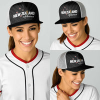 Football New Zealand Baseball Net Cap Aotearoa United Black Version LT01 - Polynesian Pride