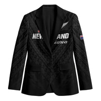 Custom Football New Zealand Blazer Aotearoa United Black Version - Polynesian Pride