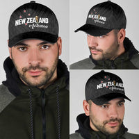 Football New Zealand Classic Cap Aotearoa United Black Version LT01 - Polynesian Pride