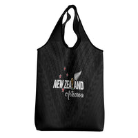 Football New Zealand Grocery Bag Aotearoa United Black Version - Polynesian Pride