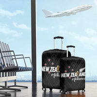Football New Zealand Luggage Cover Aotearoa United Black Version - Polynesian Pride