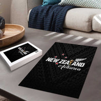 Football New Zealand Puzzle Aotearoa United Black Version - Polynesian Pride