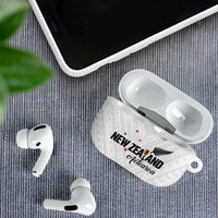 Football New Zealand AirPods Case Aotearoa United White Version LT01 - Polynesian Pride