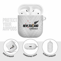 Football New Zealand AirPods Case Aotearoa United White Version LT01 - Polynesian Pride