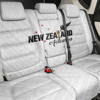 Football New Zealand Back Car Seat Cover Aotearoa United White Version LT01 - Polynesian Pride
