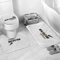 Football New Zealand Bathroom Set Aotearoa United White Version - Polynesian Pride