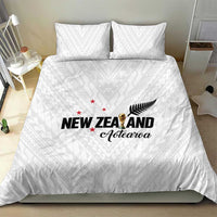 Football New Zealand Bedding Set Aotearoa United White Version - Polynesian Pride